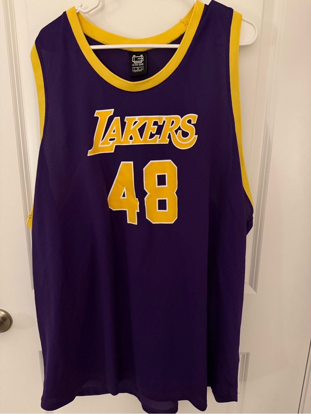 Lakers Purple & Gold Men’s Basketball Tank Top